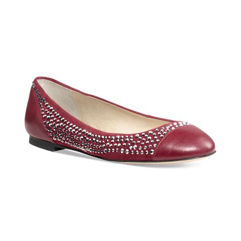 ballerina shoes red color michael kors|Michael Kors Ballet flats and ballerina shoes for Women.